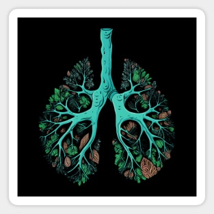 Respiratory Therapist Bronchial Tree Magnet